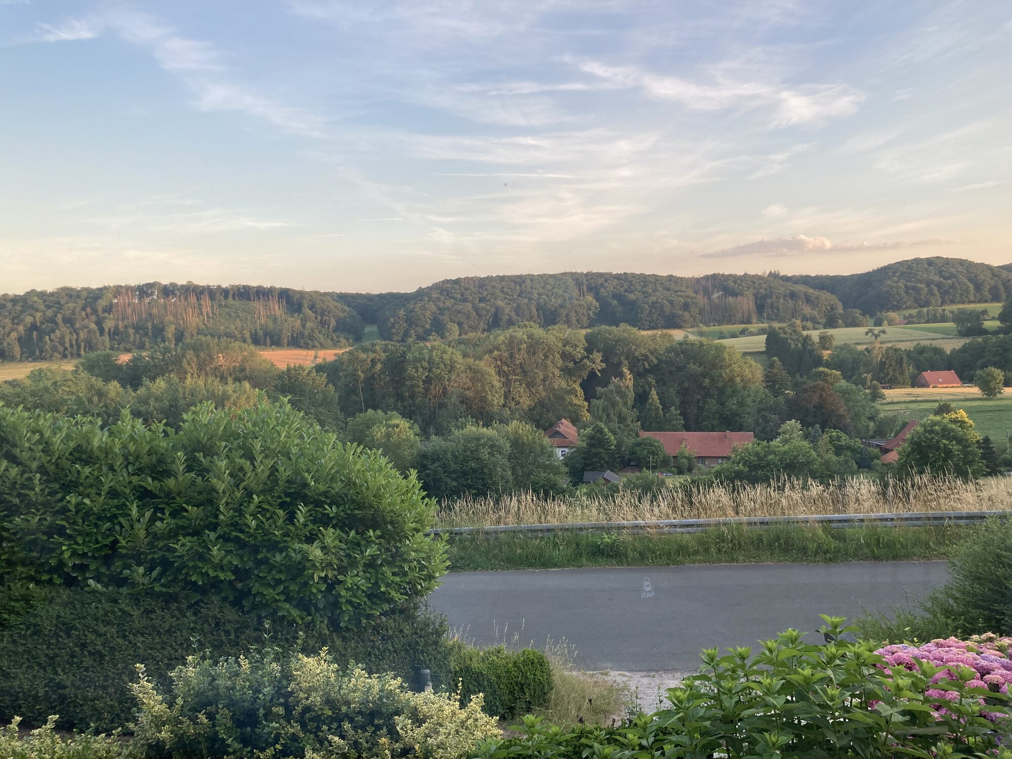 Panorama über das Tal