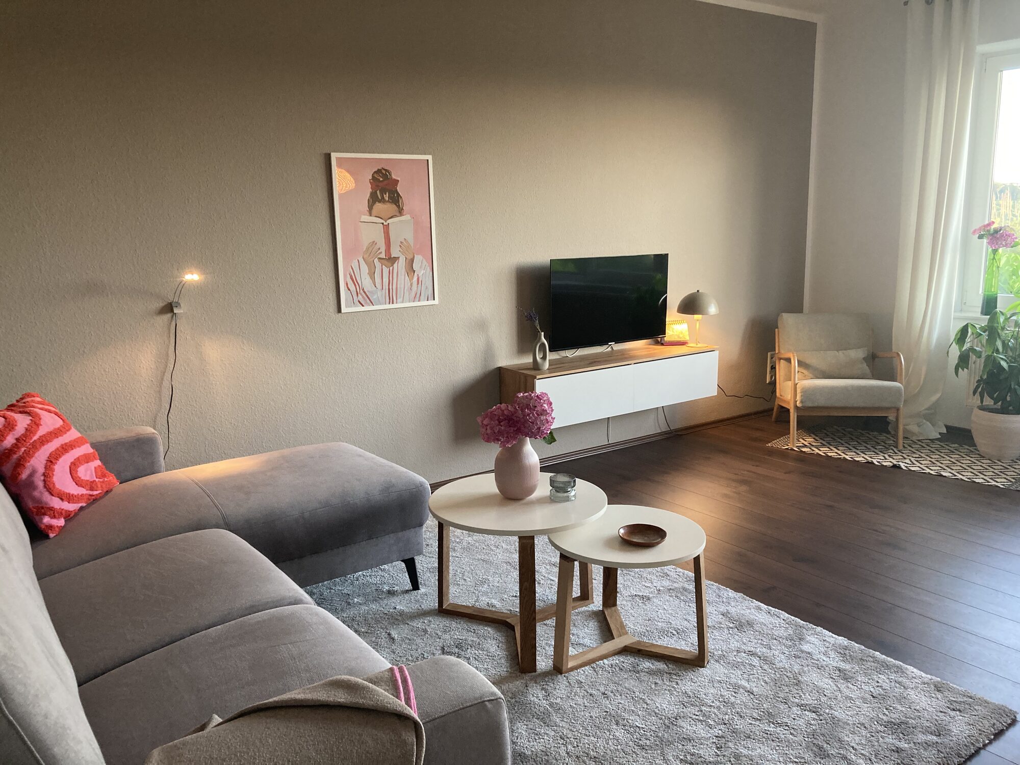 Helles Wohnzimmer